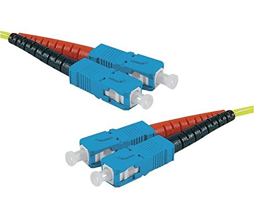 Connect 392329 fibre optic cable 30 m 2x SC OS2 Yellow