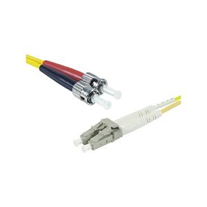 Connect 392330 fibre optic cable 1 m 2x ST 2x LC OS2 Yellow