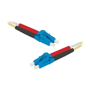 Connect 392352 fibre optic cable 3 m 2x LC OS2 Yellow