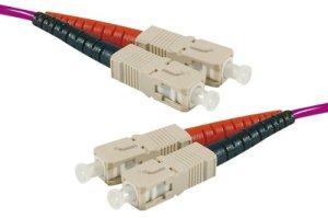 Connect 392508 fibre optic cable 15 m 2x SC OM4 Pink