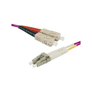 Connect 392514 fibre optic cable 2 m 2x SC 2x LC OM4 Pink