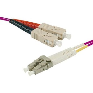 Connect 392522 fibre optic cable 30 m 2x SC 2x LC OM4 Pink