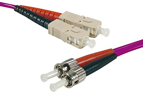 Connect 392539 fibre optic cable 3 m 2x SC 2x ST OM4 Pink