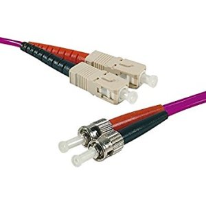 Connect 392542 fibre optic cable 10 m 2x SC 2x ST OM4 Pink