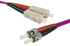 Connect 392544 fibre optic cable 15 m 2x SC 2x ST OM4 Pink