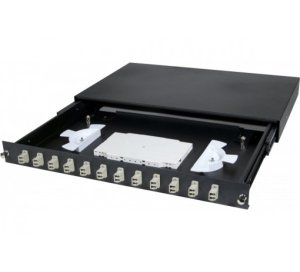 ProConnectLite® Fibre patch panel, LC, 12 ports, Duplex, MM