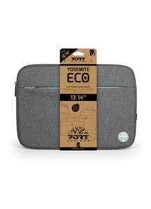 YOSEMITE Eco, 15.6", Sleeve, PET, Grey