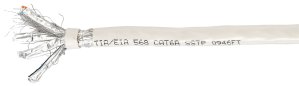 Equip Cat.6A S/FTP Installation Cable, LSZH, Solid Copper, 305m