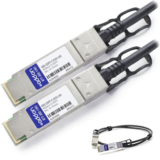 QSFP+ to QSFP+ Direct Attach Cable (Passive Twinax, 1m)