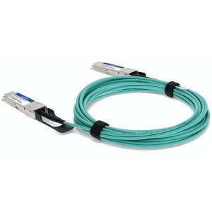 AddOn Networks 40G-QSFP-QSFP-AOC-0301-AO InfiniBand/fibre optic cable 3 m QSFP+ Green