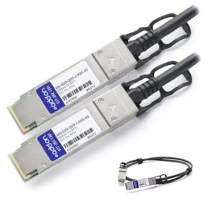 AddOn Networks 40G-QSFP-QSFP-C-0101-AO InfiniBand/fibre optic cable 1 m QSFP+ Black