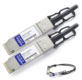 AddOn Networks 40GB-C0.5-QSFP-AO InfiniBand/fibre optic cable 0.5 m QSFP+ Black