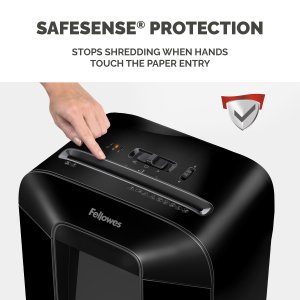 Fellowes LX Series lowes Powershred LX85 paper shredder Cross shredding 75 dB 22.4 cm Black