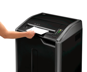 Fellowes 485Ci paper shredder Cross shredding 40 cm Black