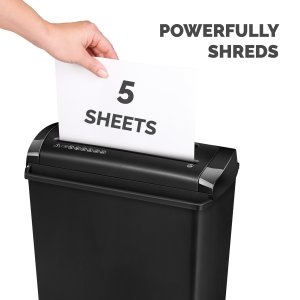 Fellowes Powershred P-25S Strip-Cut Shredder paper shredder Strip shredding 22 cm Black, Grey