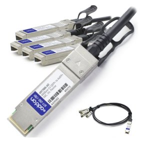 AddOn Networks 1m QSFP+ - 4 x SFP+ InfiniBand/fibre optic cable