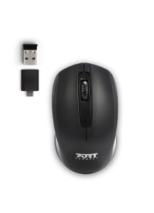 14/15.6", Polyester bag + 2.4 GHz Wireless Mouse, Optical, 1000 DPI