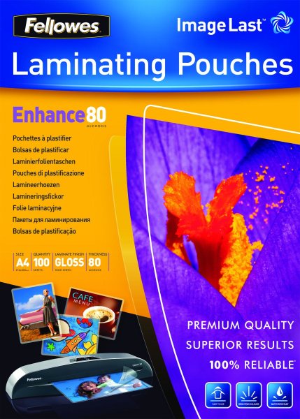 Glossy Pouches A4, 100 pcs. 80 µm