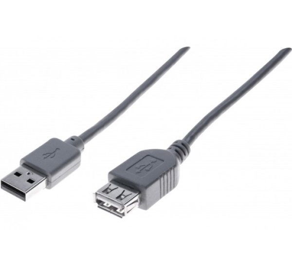 Hypertec 532412-HY USB cable USB 2.0 1 m USB A Grey