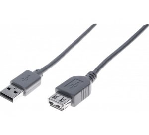 Hypertec 532414-HY USB cable USB 2.0 3 m USB A Grey