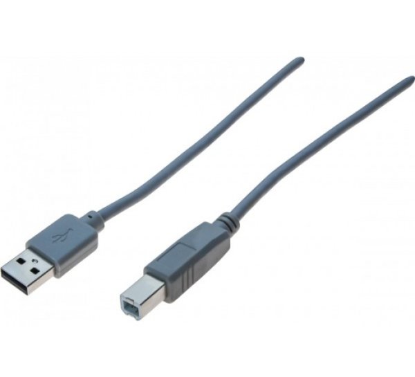 Hypertec 532511-HY USB cable USB 2.0 1 m USB A USB B Grey