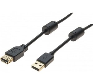 Hypertec 532542-HY USB cable USB 2.0 1.5 m USB A Black