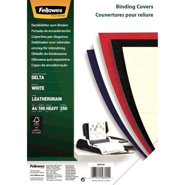 Fellowes Delta A4 Paper White 100 pc(s)