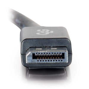 3ft DisplayPort Cable with Latches M/M, Black