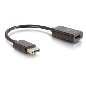 8in DisplayPort™ Male to HDMI® Female Passive Adapter Converter - 4K 30Hz