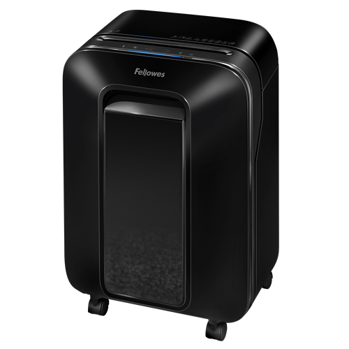 Fellowes LX Series Paper Shredder LX200 12 Sheet Mini Cut Shredder with 22 Litre Pull Out Bin Advanced Security P4