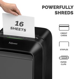 Fellowes LX Series Powershred LX210 paper shredder Black