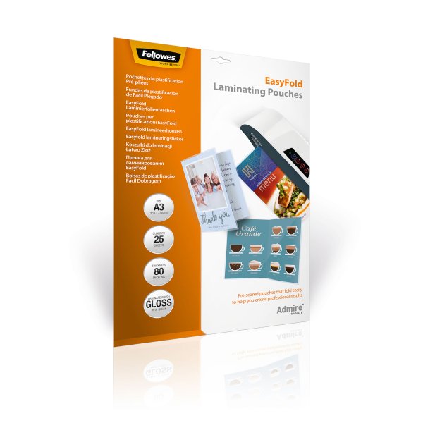 Admire A3 Laminating Pouches - EasyFold (25 pack)