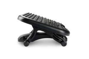 SoleMassage Height and Tilt Adjustable Foot Rest with Stimulating Surface