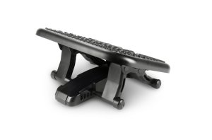 SoleMassage Height and Tilt Adjustable Foot Rest with Stimulating Surface