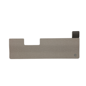 Contour Design The Extended wrist rest, Light grey fabric