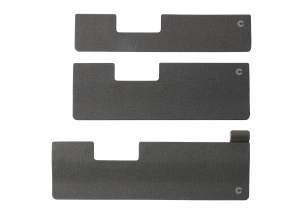 Contour Design The Extended wrist rest, Light grey fabric