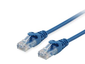 Equip Cat.6A U/UTP Patch Cable, 0.5m, Blue