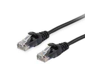 Equip Cat.6A U/UTP Patch Cable, 2m, Black