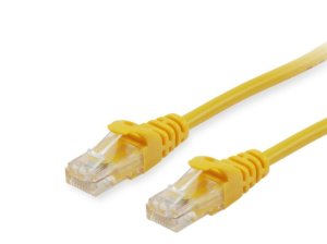 Equip Cat.6A U/UTP Patch Cable, 3m, Yellow