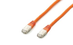 Equip Cat.6A Platinum S/FTP Patch Cable, 0.5m, Orange