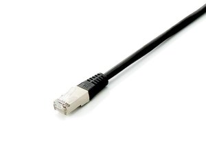 Equip Cat.6A Platinum S/FTP Patch Cable, 1.0m, Black