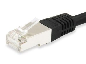 Equip Cat.6A Platinum S/FTP Patch Cable, 1.0m, Black