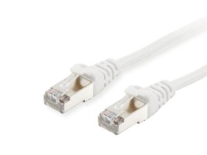 Equip Cat.6A S/FTP Patch Cable, 1.0m, White