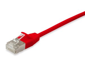 Equip Cat.6A F/FTP Slim Patch Cable, 0.25m, Red