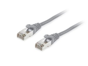 Equip Cat.6A S/FTP Patch Cable, 2.0 m, Grey