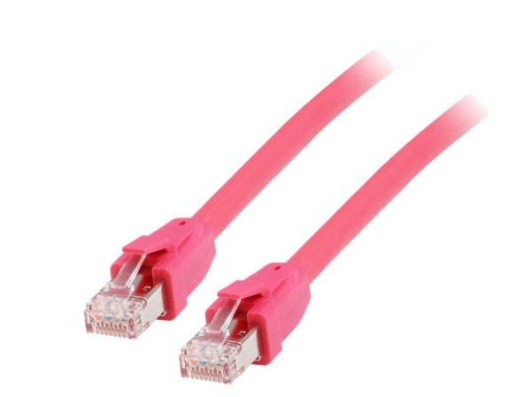 Equip Cat 8.1 S/FTP (PIMF) Patch Cable, LSOH, 1.0m, Red