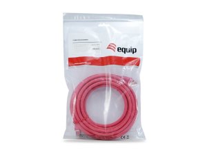 Equip Cat 8.1 S/FTP (PIMF) Patch Cable, LSOH, 0.5m, Red