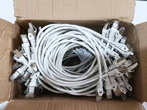 Equip Cat.6 S/FTP Patch Cable, 0.5m, White, 60pcs/set