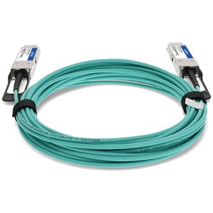 HP® 720205-B21-10M Compatible TAA Compliant 40GBase-AOC QSFP+ Active Optical Cable (850nm, MMF, 10m)