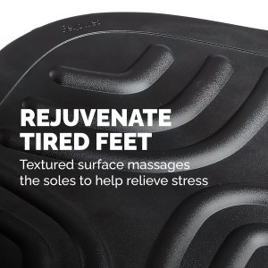 Fellowes Foot Rest Under Desk - Smart Suites Foot Support Ergonomic Foot Rest - Foot Rest Stool for Office & Home - Black